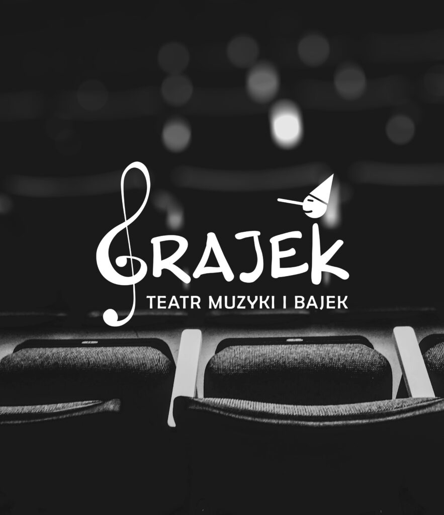 Projekt logo Grajek - teatr muzyki i bajek